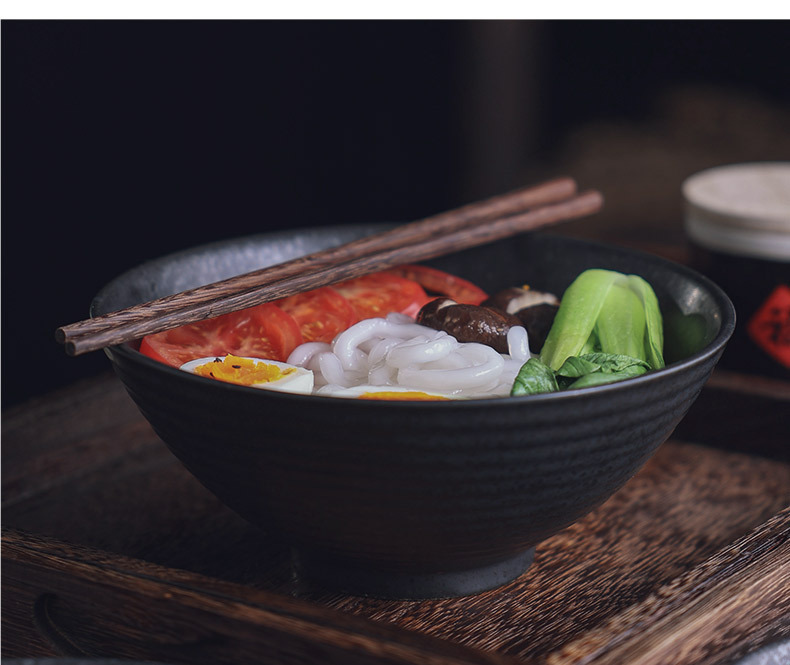 Wuyin Japanese-style tableware with glazing technique, ceramic tableware with high-temperature underglaze color, gift and home group-buying in stock pic 9