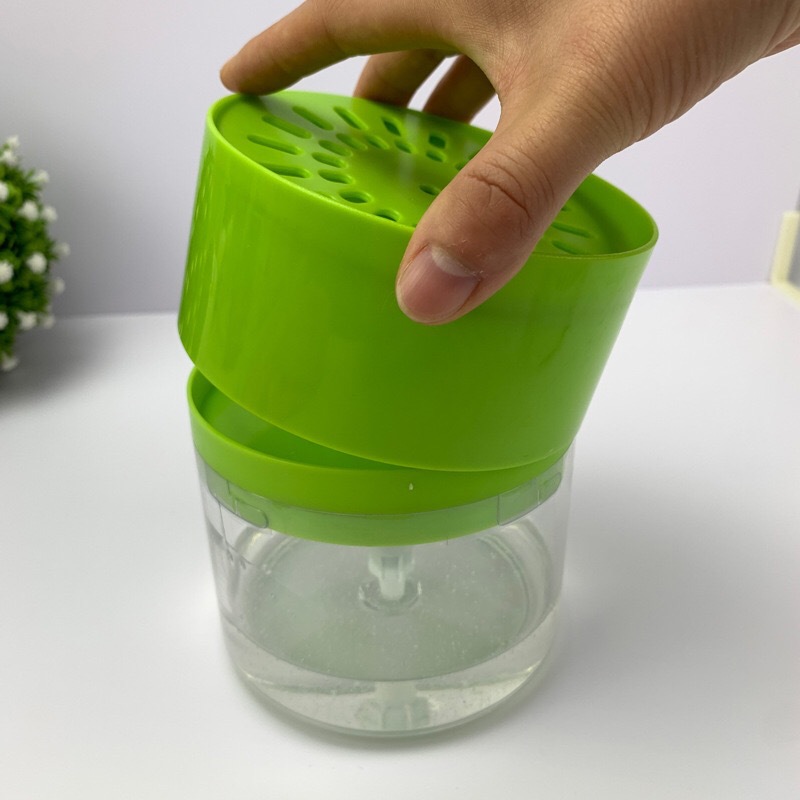 Press the sponge soap dispenser with a 500ML scouring pad dispensing box pic 9