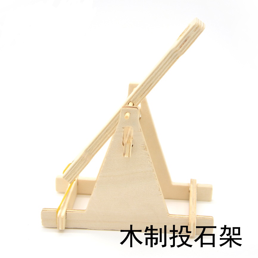 Wooden trebuchet, a small technological invention, diy material for throwing balls, ancient trebuchet, siege trebuchet pic 15
