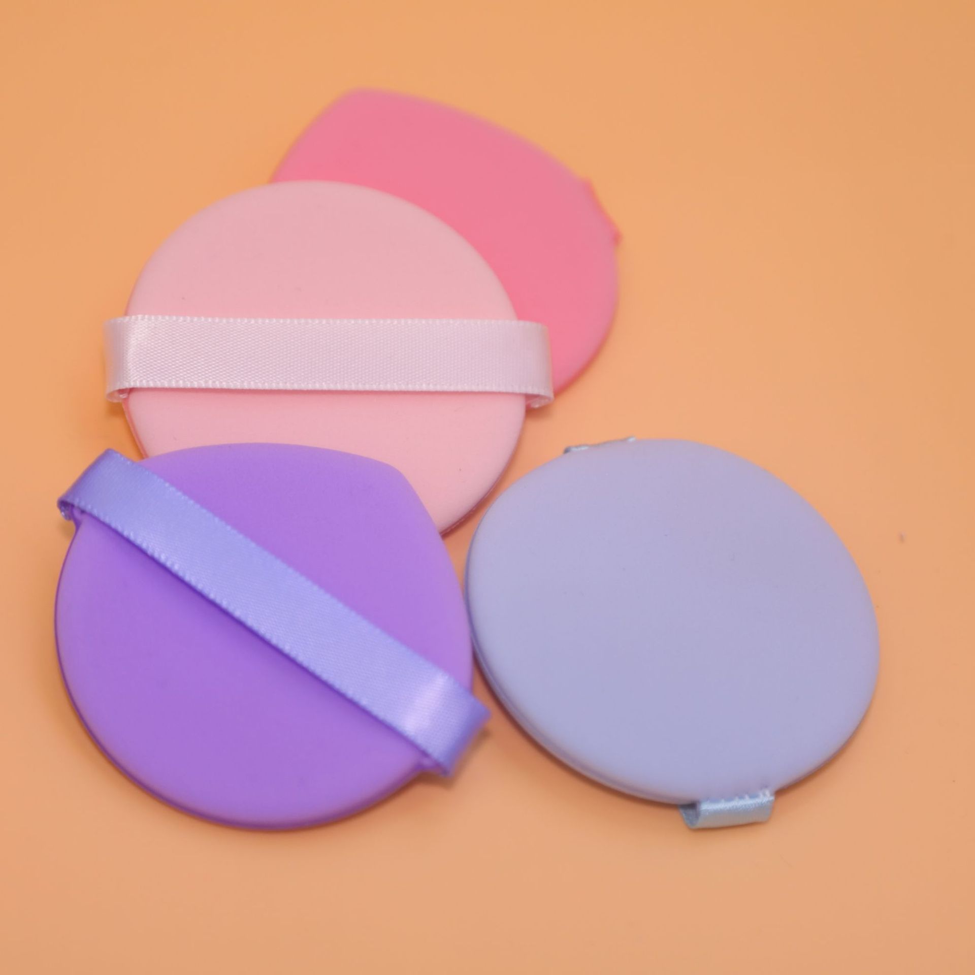 镜盒5支化妆刷套装便携款带镜子多功能散粉刷腮红刷美妆工具详情5