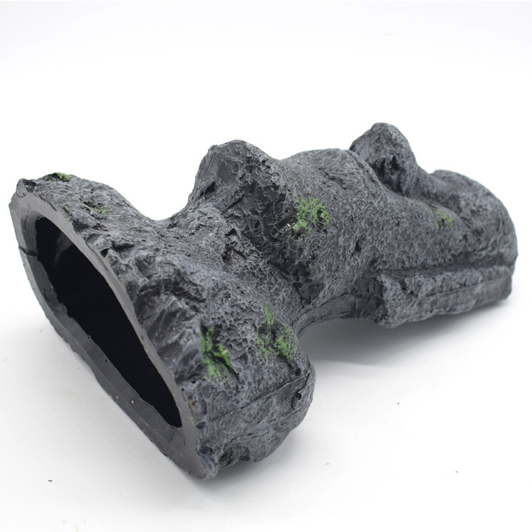 Fish and shrimp shelter, simulation pyramid, Roman stone statue, resin handicrafts, fish tank, aquarium, landscape decoration pic 9