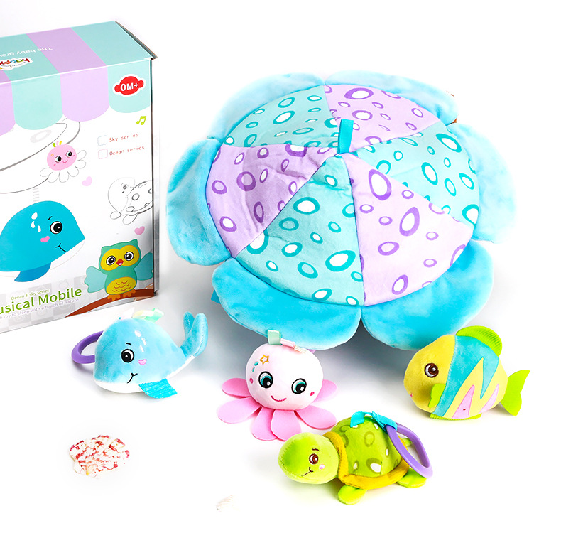 New baby crib bell toy for infants and toddlers aged 0-3, bedside music, rotating and ringing bells, a perfect comfort and soothing tool for kids pic 17