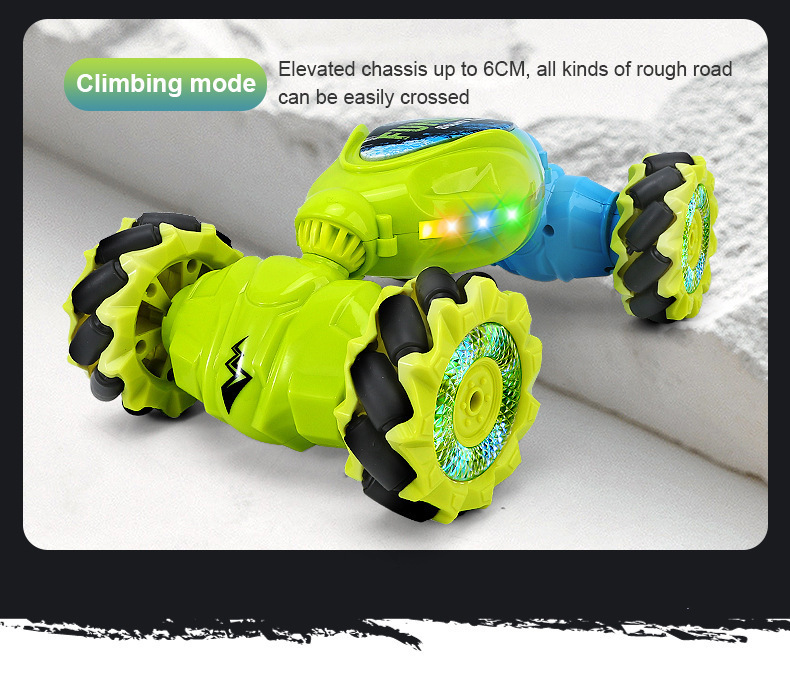 手势感应变形遥控车儿童玩具扭变车电动攀爬赛车越野漂移男孩礼物详情6