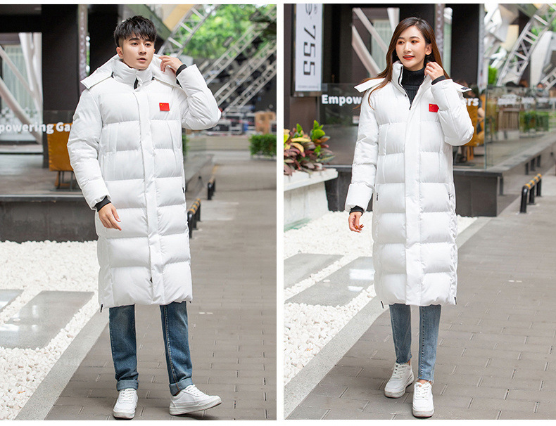 运动棉大衣国男中长款过膝保暖羽绒棉服女家体院训练生外套队批发详情41