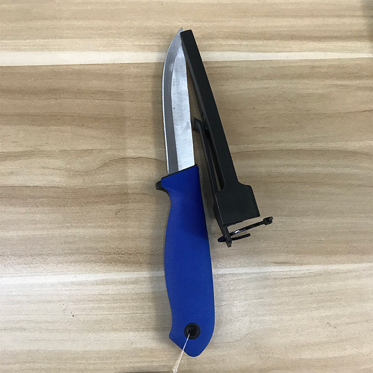 Mustad 4-inch fish knife for cutting fish scales, stainless steel fishing gear, sharp fishing tools [Fat Goluya pic 3