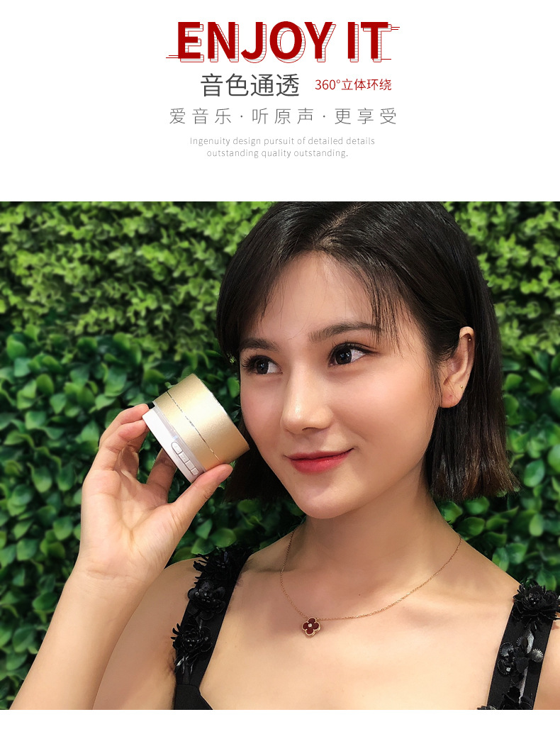 Metal A10 Bluetooth speaker, mobile phone, computer, mini speaker, led memory card, illuminated small speaker, Logo gift pic 8