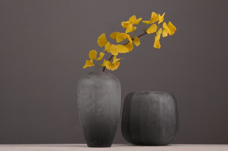 Dongli yellow artificial leaves, artificial ginkgo leaves, artificial trees, engineering landscaping, wedding decoration, artificial branches, Nordic artificial plant leaves pic 16