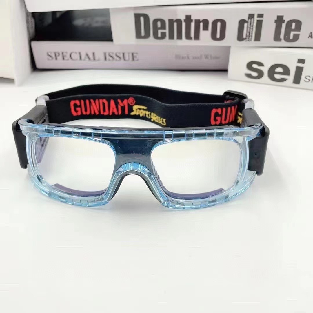 篮球运动眼镜近视眼镜架防爆防抖足球羽毛球可调节运动眼镜框架详情12