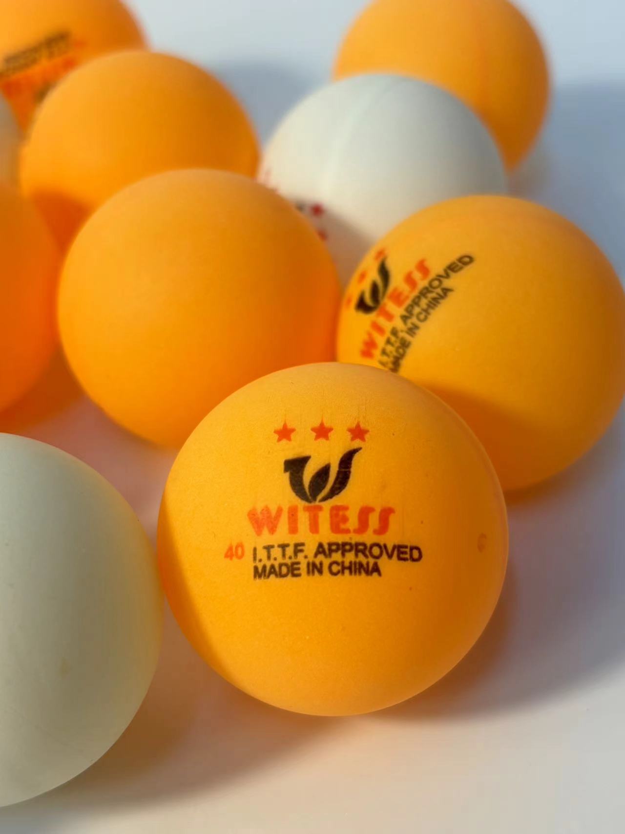乒乓球桶装三星比赛室内外训练40+新材料乒乓球60只桶装WITNESS详情8