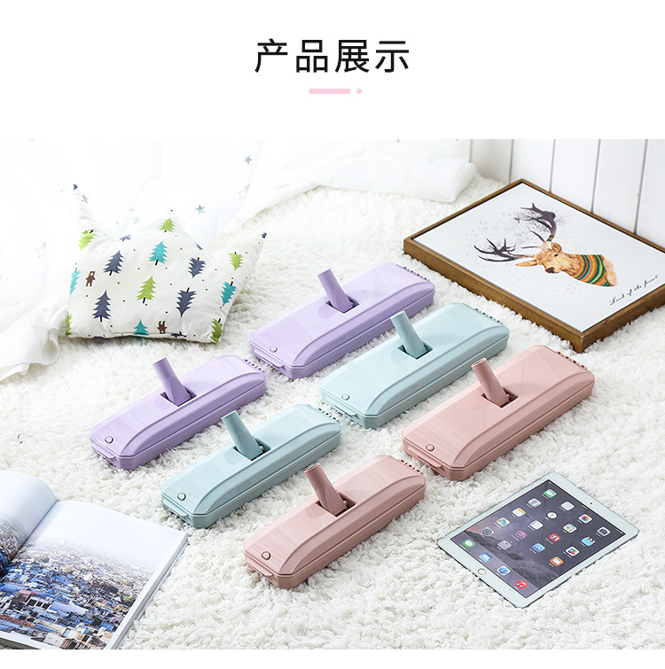 Handless dust removal brush, carpet vacuum cleaner, electrostatic brush, clothing cleaning brush wholesale, bed sheet, quilt, sofa bristle roller pic 12