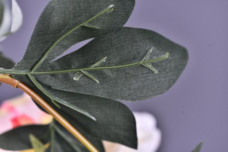 Factory direct sales of 2 simulated peonies, retro charred edge simulated peonies, soft decoration floral art for living rooms, lobbies and homestays pic 27