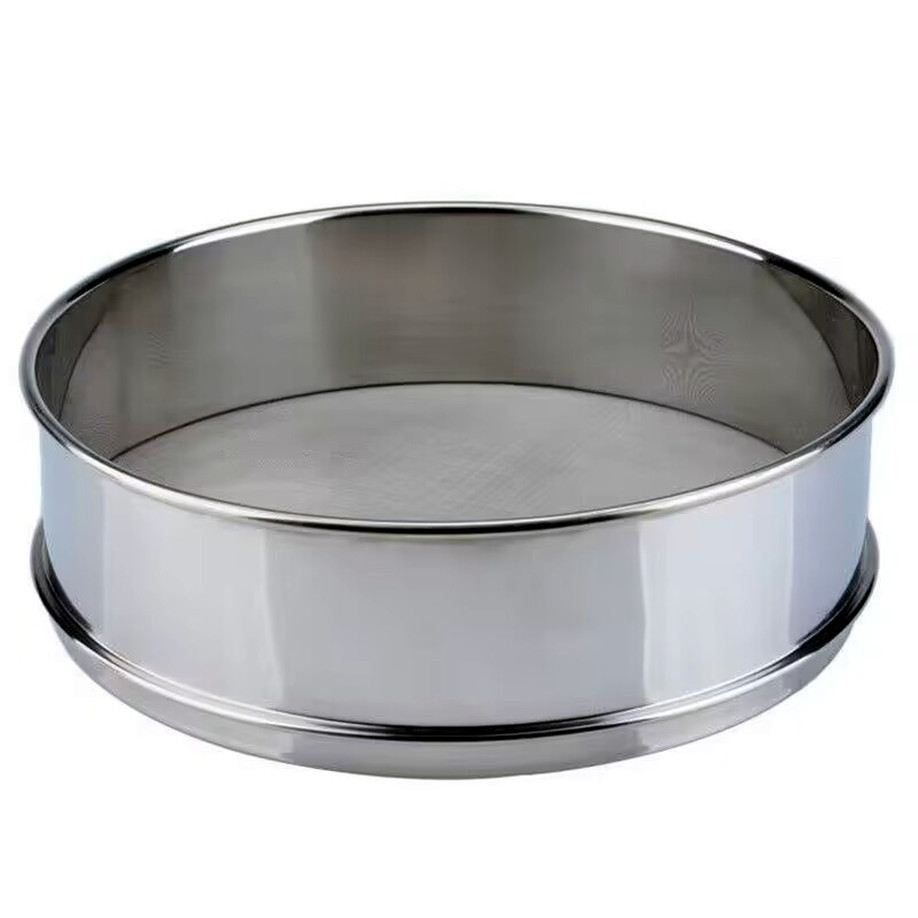 30 fine mesh with base, large flour sieve, stainless steel sieve, filter mesh with bottom support, kitchen baking pic 9