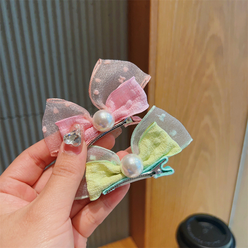 中国风儿童头饰套装女童汉服发夹古风发卡步摇超仙流苏蝴蝶发饰详情7