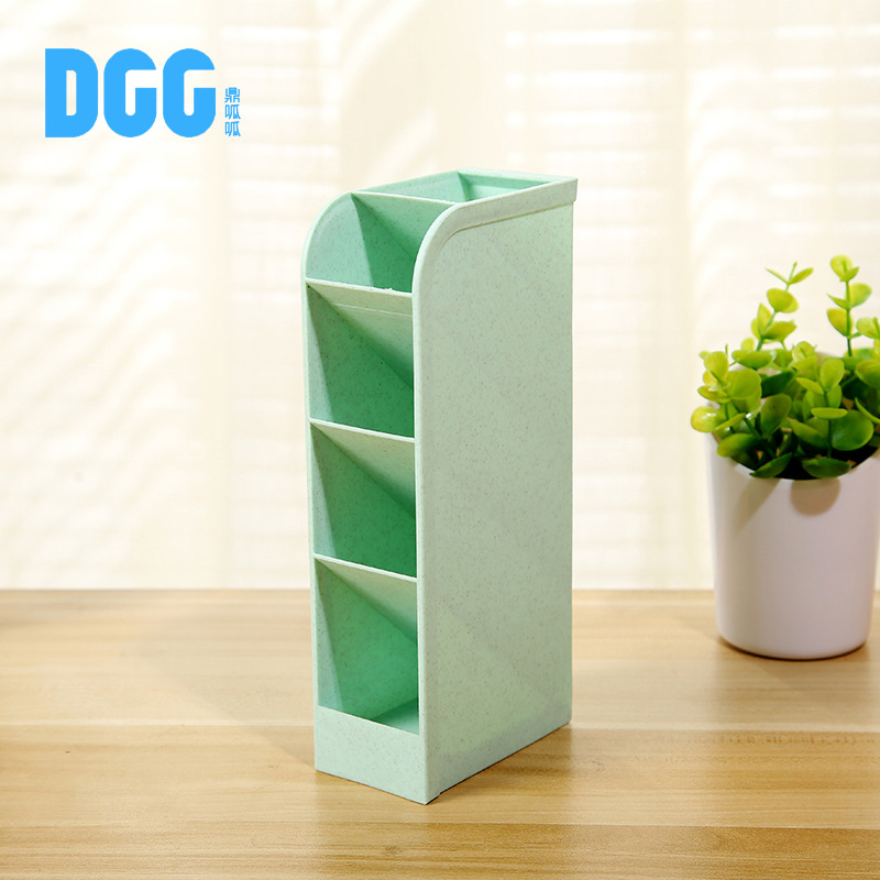 Creative ins minimalist new slanted pen holder, multi-functional desktop, large-capacity storage box, pen holder manufacturer wholesale pic 13