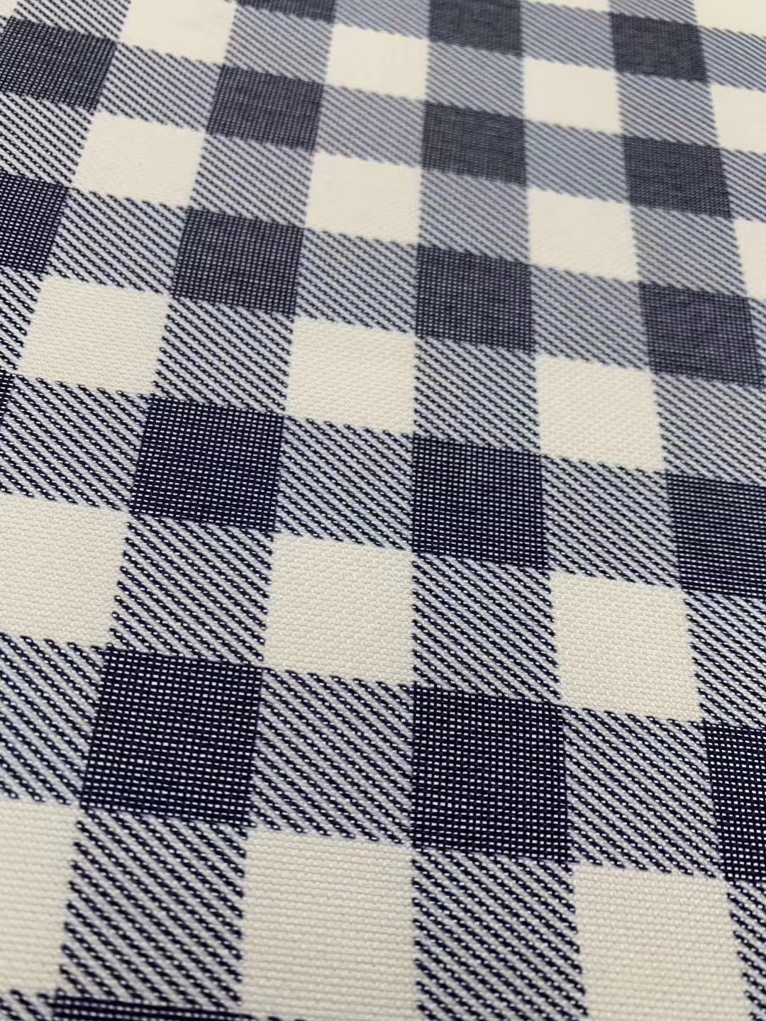 600D printed fabric, popular checkered white and red checkered picnic mat, popular checkered printed tablecloth, Oxford fabric pic 6
