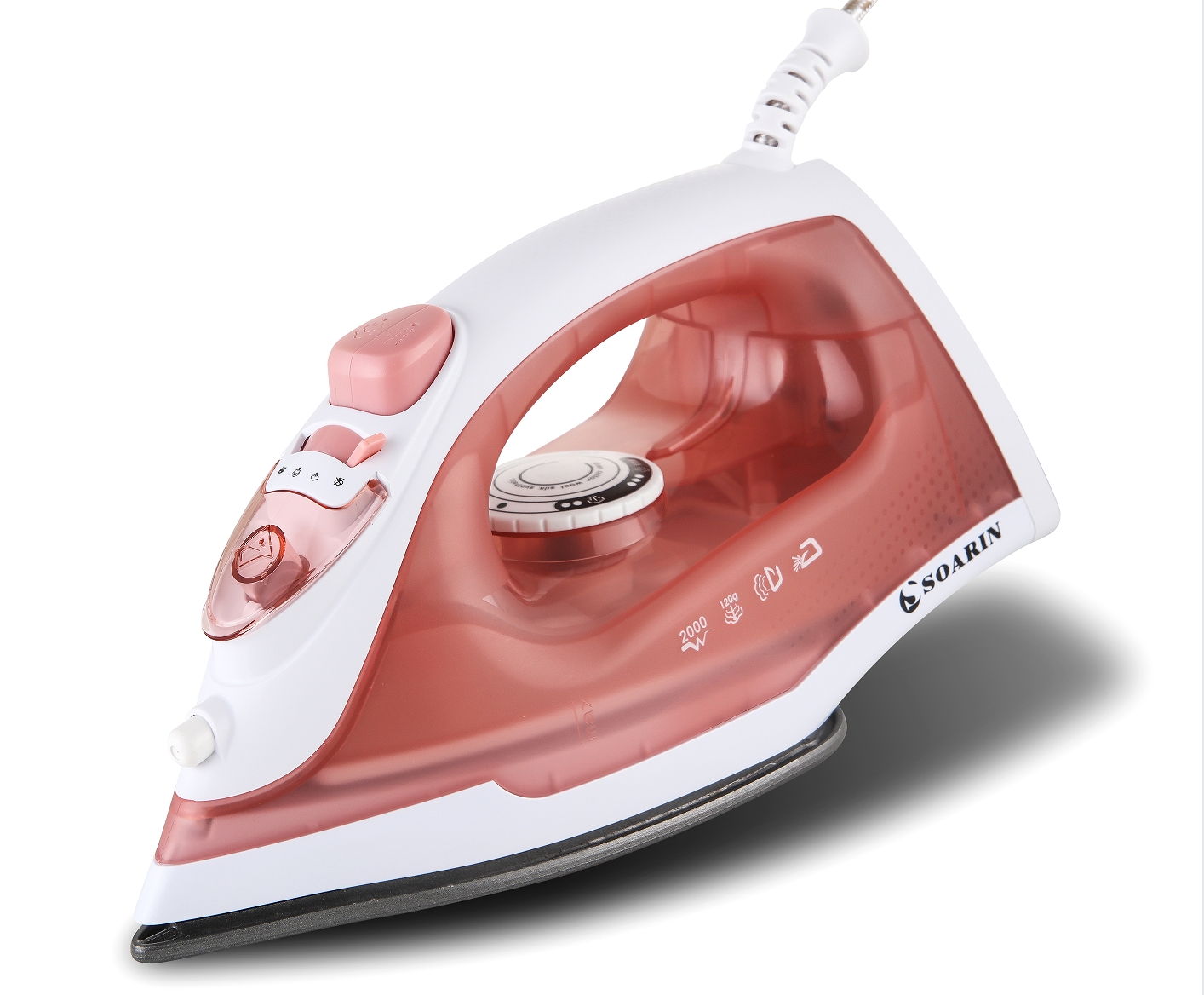 English cross-border supply payment electric iron steam type household hotel manufacturer wholesale iron, European plug foreign trade SR-2217 steam iron pic 2