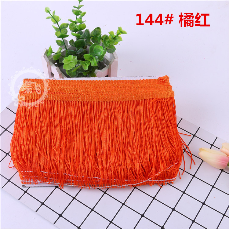 DIY stage costume accessories: Latin dance lace, tassel lace, polyester ribbon, 15CM, factory direct sales, 1 webbing pic 52
