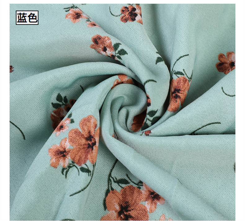 Korean silk printed fabric, Hanfu ancient costume printed fabric, fashionable clothing dress, floral print fabric pic 16