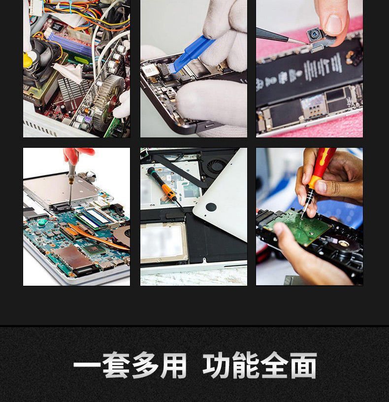 58-in-1 screwdriver set, a variety of household multi-functional screwdriver sets, precision tools for household disassembly and maintenance pic 9