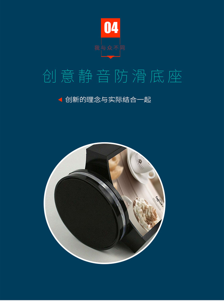 科记三面旋转桌牌亚克力台卡价格表台牌三角餐牌展示牌酒水价格牌详情9