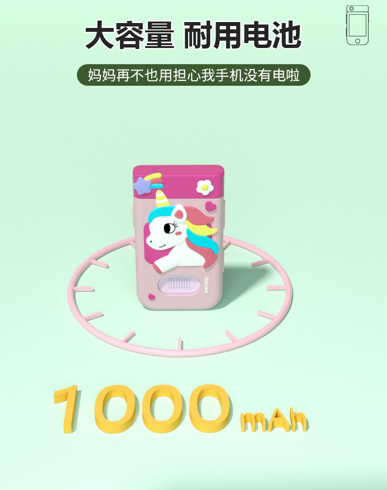 2024跨境新款180度旋转镜头儿童手机相机智能手机触摸款玩具高清详情6