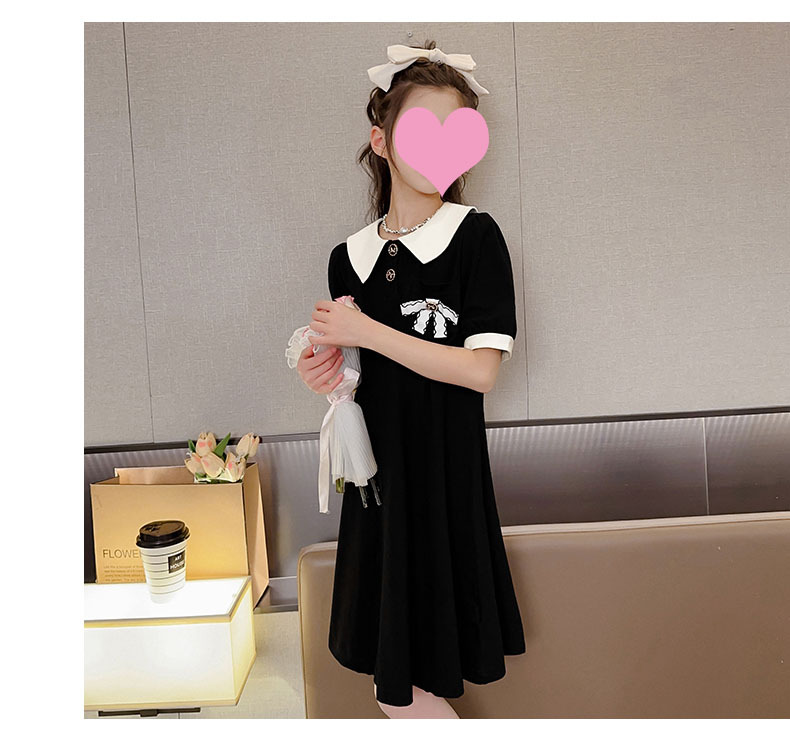 女童夏款连衣裙公主裙童装新款夏季儿童小女孩洋气小香风裙子夏装详情11