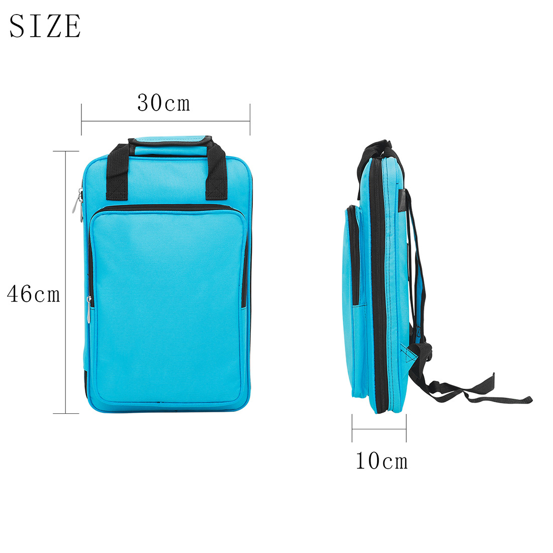 Wholesale drum kit drumstick bags, thickened Oxford cloth drumstick bags, portable hand-carry backpacks, drumstick storage bags pic 3