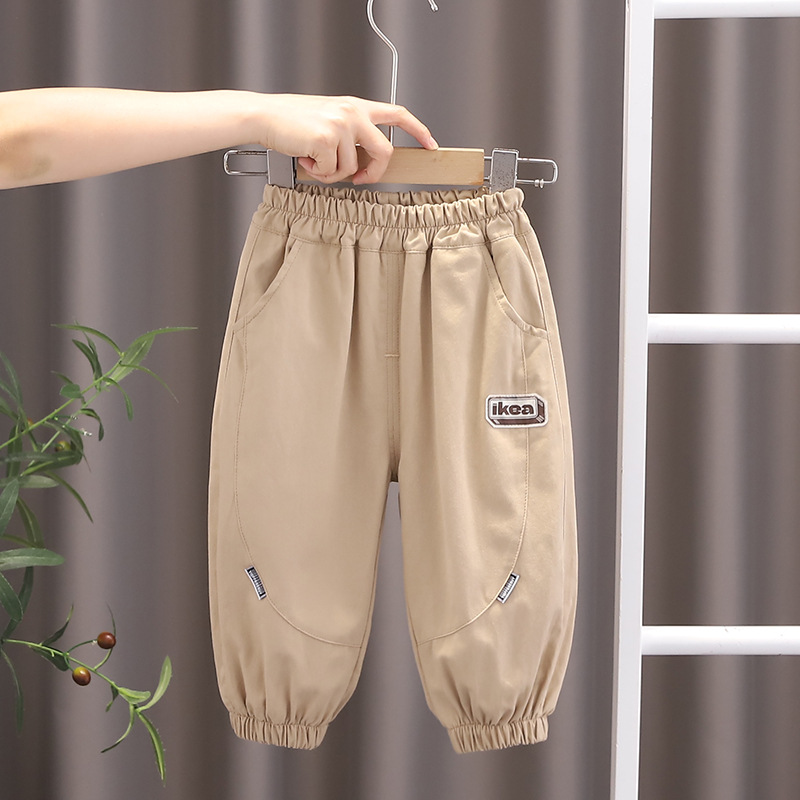 儿童裤子童装男童2024秋季新款批发 中小童男孩长裤 一件代发定制详情3