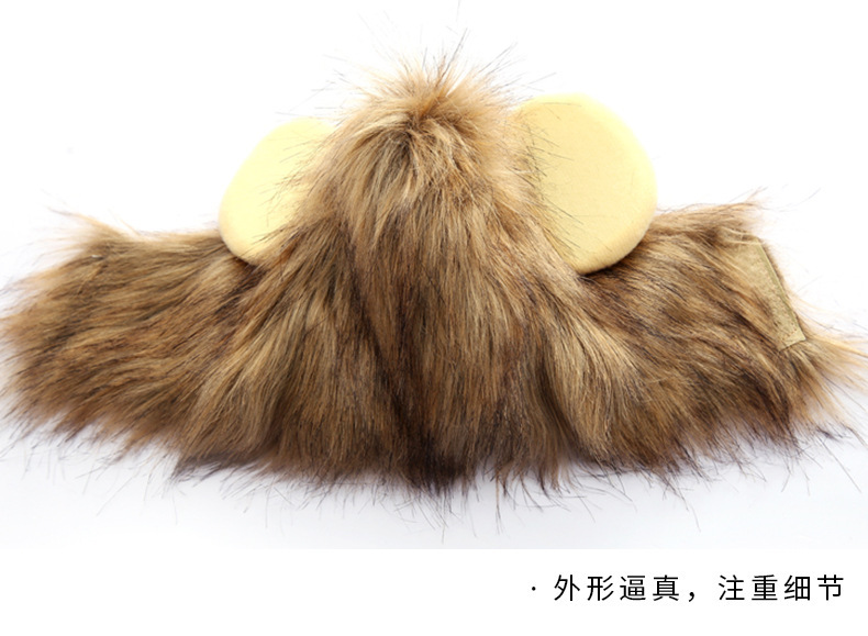 Pet hats, fun and funny, cute cat hats, durable, funny lion head covers, dog accessories, pet head ornaments pic 12