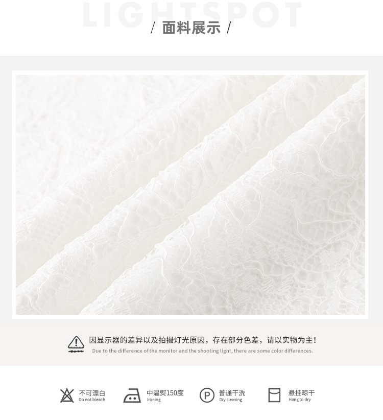 New Chinese-style in-stock real photos of the autumn new Korean-style versatile semi-high-neck lace base shirt for women. Pair it with a lace shirt inside pic 5