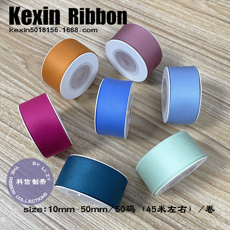 Cinta de poliéster de algodón doble cara mate cinta de poliéster de algodón cinta hecha a mano diy accesorios para el pelo material de arco caja de regalo 171002 pic 4