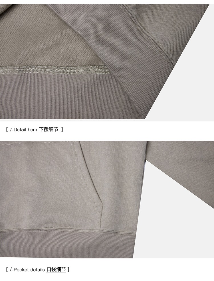 MEDM streetwear brand autumn embroidered logo hoodies and sweatshirts for men and women, American street couple style loose Chinese trend tops pic 5