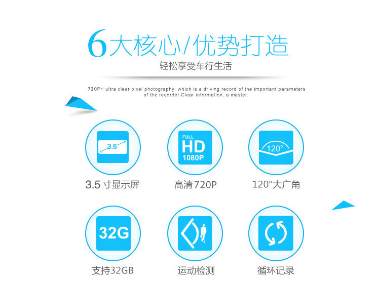 3.5-inch rearview mirror dash CAM, 4S store, car insurance, gift manufacturer, wholesale of automotive electronic monitoring pic 2