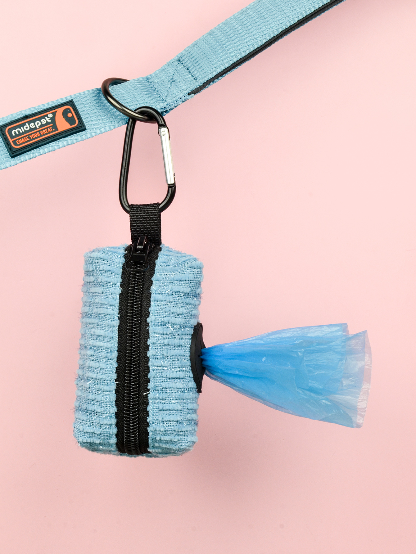 Maidi Cross-border Autumn and Winter fashion Morandi color series pet garbage bag dispenser in stock portable toilet bag storage bag pic 6