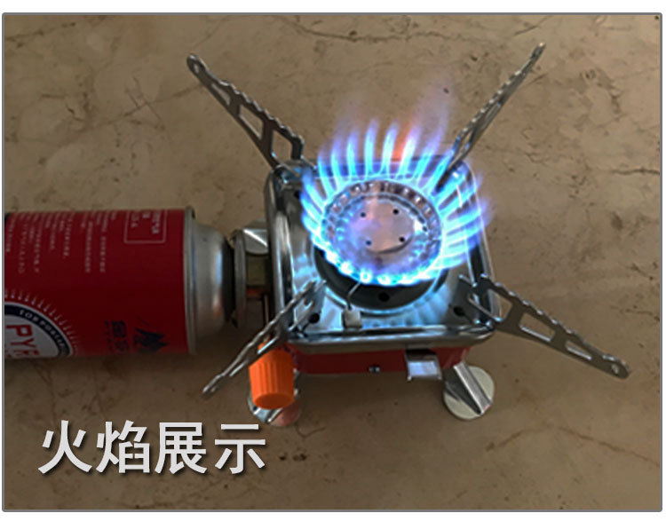 新款户外卡式炉便携式小四方炉露营野餐防风一体式炉灶迷你炉具详情17