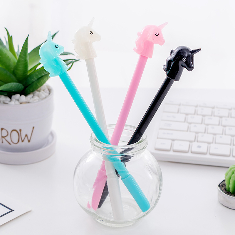 聚嘉文具 欧标中性笔子弹头黑红蓝0.5mm水性笔学习文具办公签字笔详情38