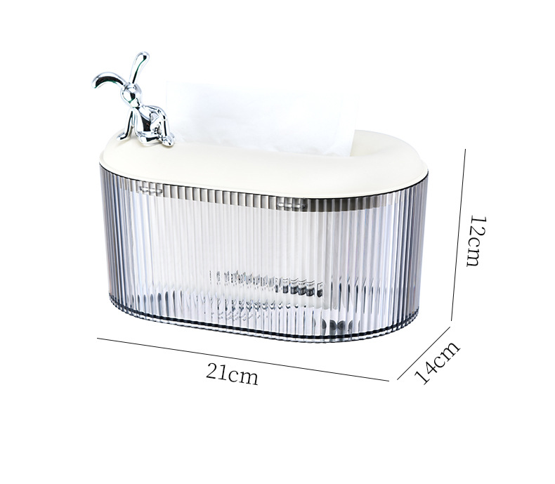 Light luxury bathroom face towel box, storage box, decorative cream-style tissue box, living room coffee table, tissue box, household toilet paper pic 18
