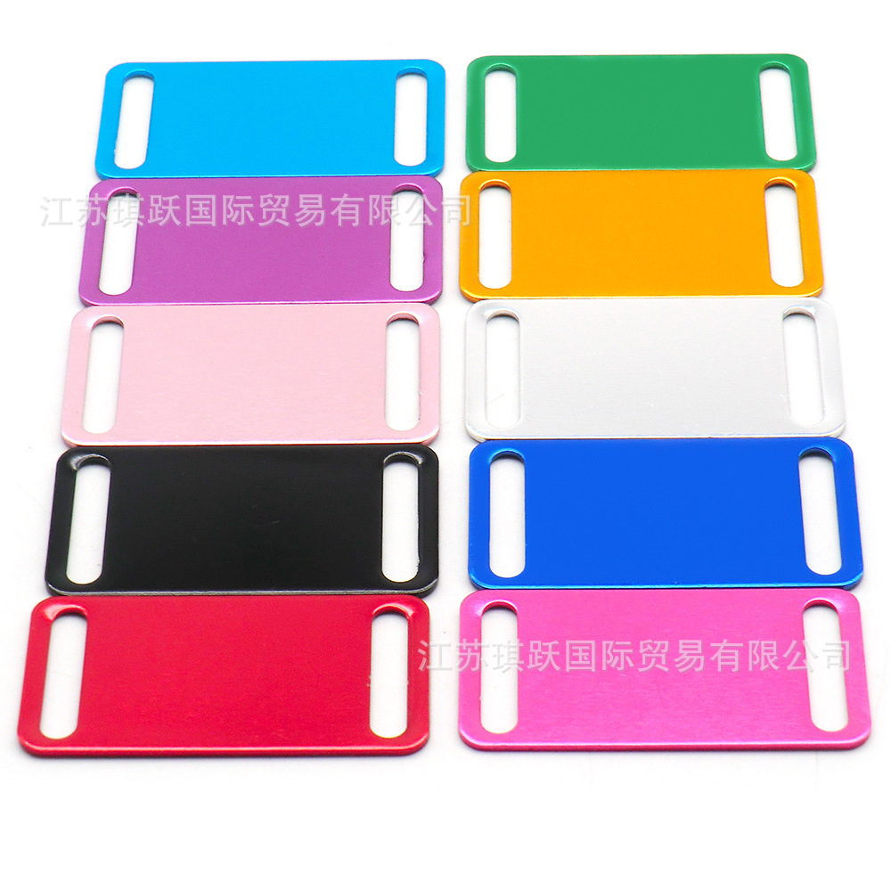 25mm圆形狗吊牌 宠物用品项圈 猫饰品 铝制狗牌 激光钥匙牌挂坠详情7