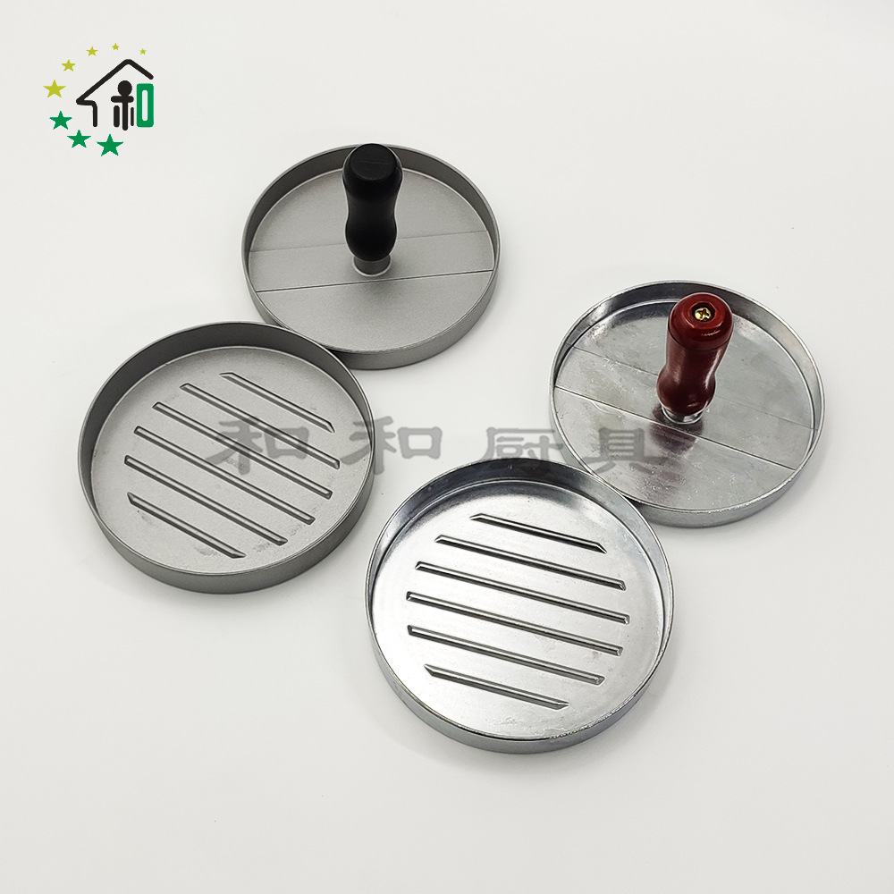 Manual non-stick coating hamburger press wholesale meat Patty press hamburger mold plastic handle hamburger meat press pic 22