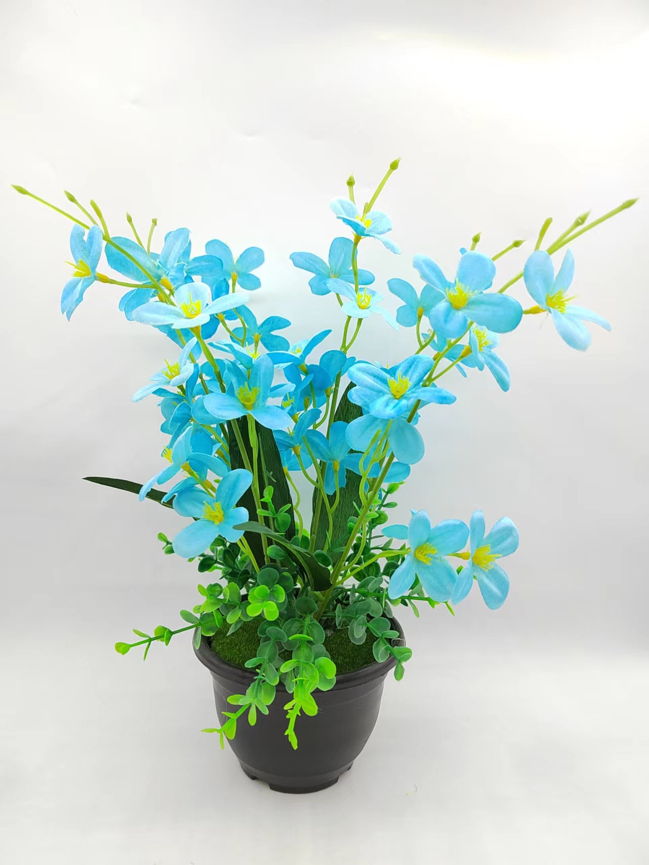 Hongsheng Simulation Technology simulates five-pronged orchid home green bonsai pic 2