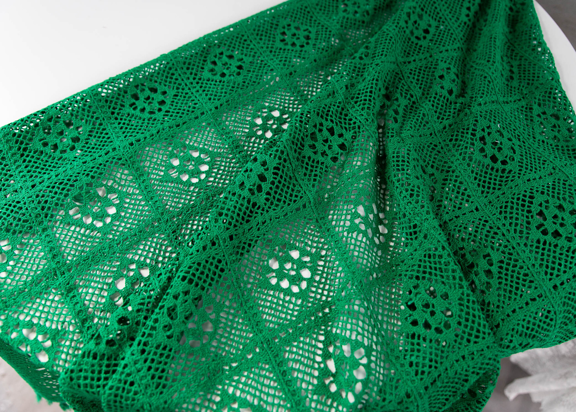 Korean hollowed-out crochet cotton thread woven tablecloths, square cultural art cross-border cover tablecloths, Taiwanese lace table MATS pic 29