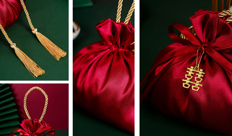 Creative European-style wedding gifts, wedding candy bags, and creative wedding candies in an ins style pic 5