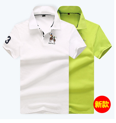 Camisa de hombre de manga corta camisa de negocios de hombre blanco slim fit ropa de trabajo de manga corta camisa de hombre logo bordado pic 2