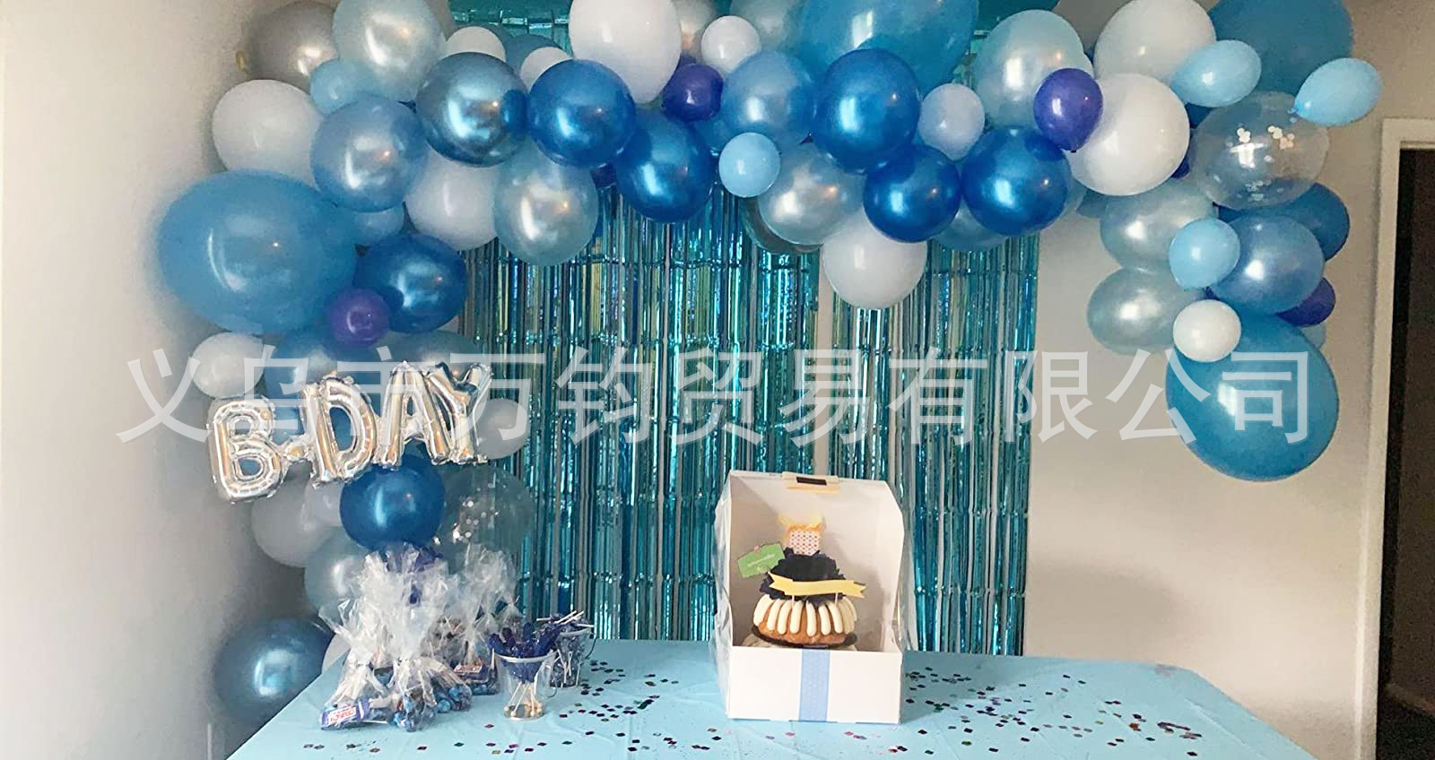 亮光雨丝帘1*2m雨丝 生日道具装饰流苏拉花背景 派对背景镭射雨丝详情37