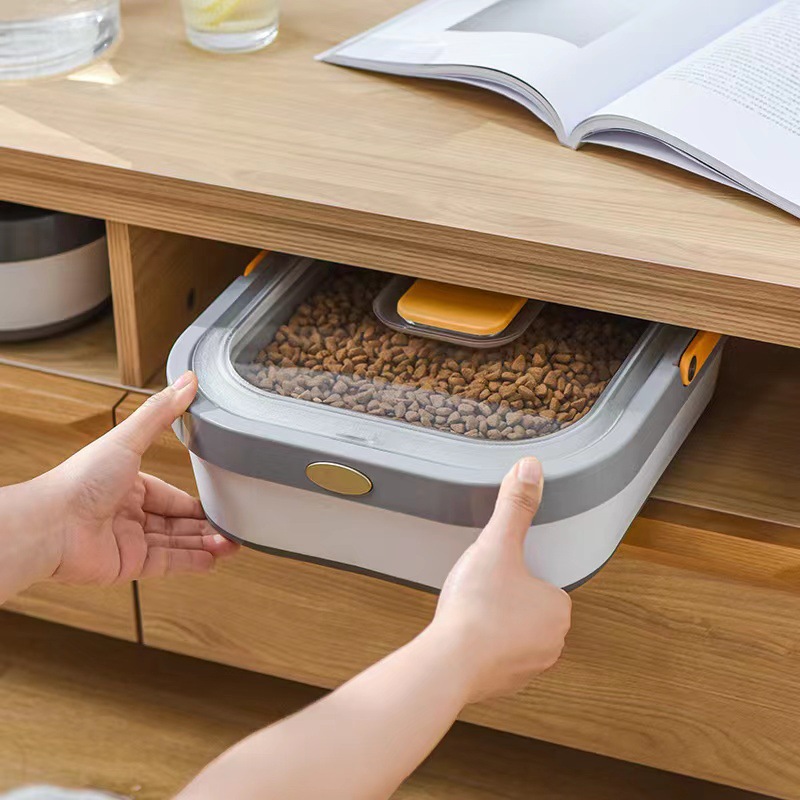 Portable anti-mold and moisture-proof grain storage bucket for the kitchen pic 2