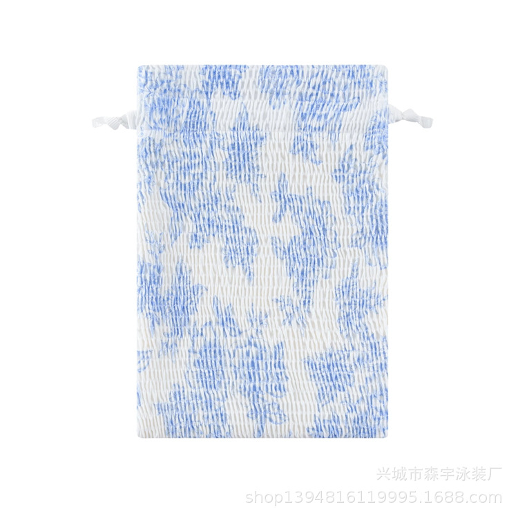 The 11-color INS triangular double-sided swimsuit with strapless and pleated designs from Europe and America has swept the new bikini style pic 39