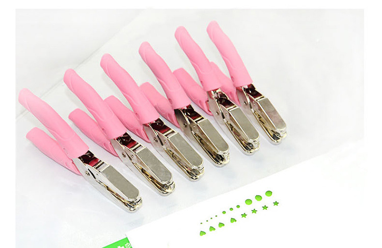 Dongnan labor-saving medium round hole puncher, manual single-hole puncher, paper feeding thick paper puncher, puncher pic 10