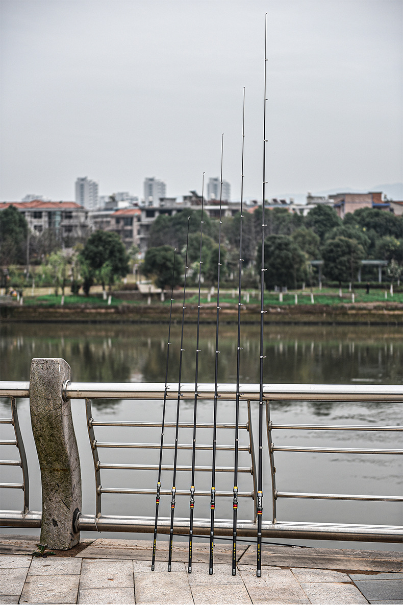 27260 [Knight Ultra-Short Fishing Rod] Ultra-short Carbon Metal Rear-seat fishing Rod, casting rod and fishing gear wholesale pic 12