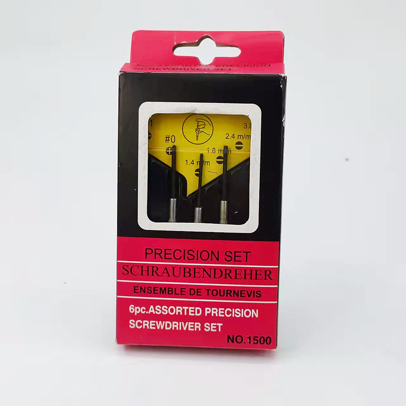 Factory direct sales of 5pc watch screwdrivers in large blue and red boxes, computer tools, mobile phone repair tools, screwdrivers and screwdrivers pic 3