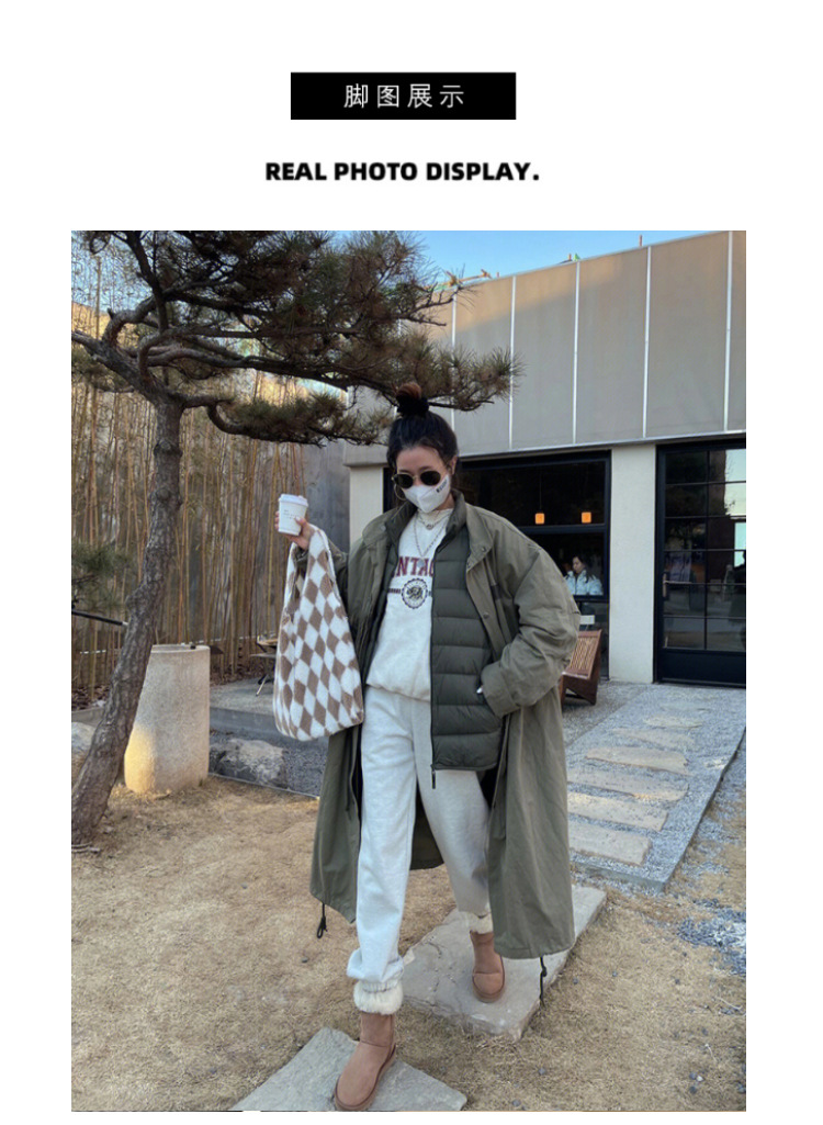 河南皮毛一体雪地靴女厚底秋冬桑坡保暖毛毛加绒加厚棉鞋冬季女鞋详情31